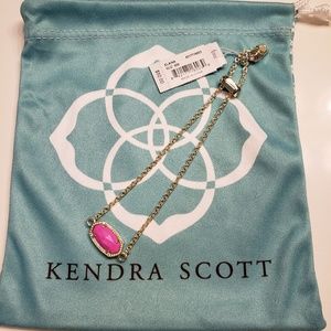 Kendra Scott Magenta Elania Bracelet